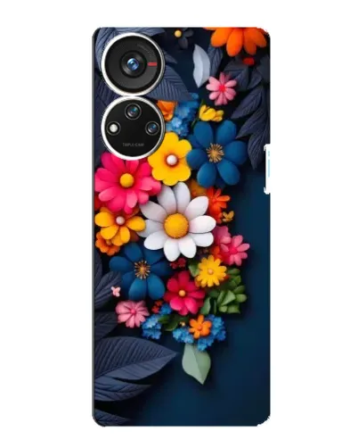 Чехол для ZTE Blade V40s с картинкой «Цветочная феерия» Чехол для ZTE Blade V40s с картинкой «Цветочная феерия»