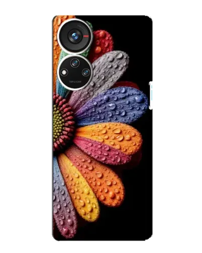 Чехол для ZTE Blade V40s с картинкой «Радужный цветок» Чехол для ZTE Blade V40s с картинкой «Радужный цветок»
