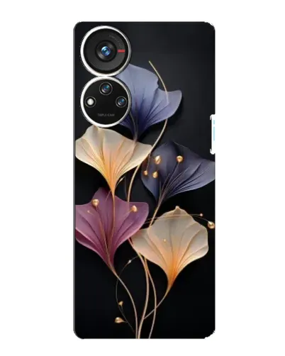 Чехол для ZTE Blade V40s с картинкой «Лиловые цветы грации» Чехол для ZTE Blade V40s с картинкой «Лиловые цветы грации»
