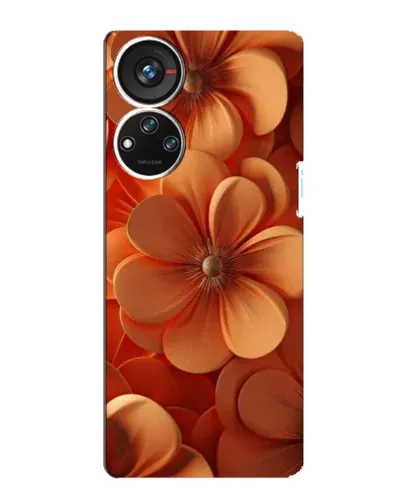 Чехол для ZTE Blade V40s с картинкой «Оранжевый макро цветок» Чехол для ZTE Blade V40s с картинкой «Оранжевый макро цветок»