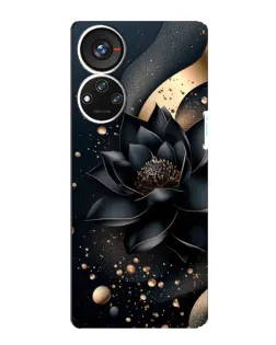 Чохол для ZTE Blade V40s з картинкою «Чорний лотос»