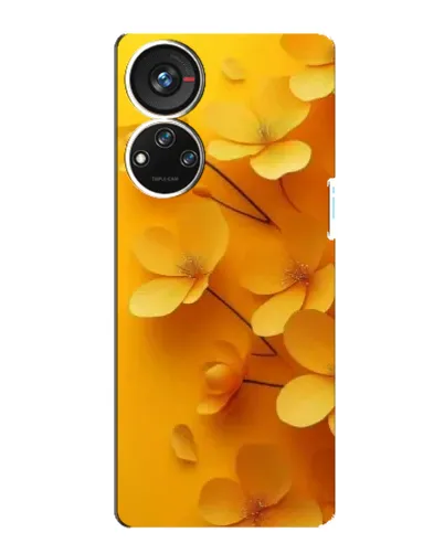 Чехол для ZTE Blade V40s с картинкой «Золотые лепестки» Чехол для ZTE Blade V40s с картинкой «Золотые лепестки»