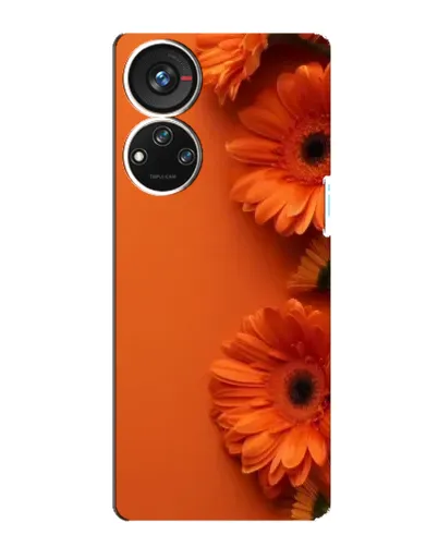 Чехол для ZTE Blade V40s с картинкой «Оранжевые герберы» Чехол для ZTE Blade V40s с картинкой «Оранжевые герберы»