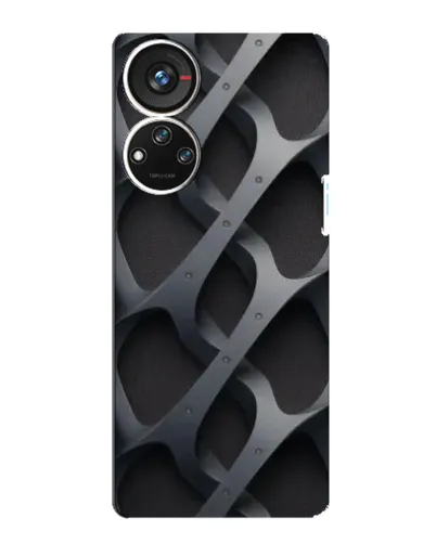 Чохол для ZTE Blade V40s з картинкою «Об'ємне сіре плетіння» Чохол для ZTE Blade V40s з картинкою «Об'ємне сіре плетіння»