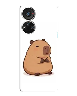 Чохол для ZTE Blade V40s з картинкою «Товстенька капібара» Чохол для ZTE Blade V40s з картинкою «Товстенька капібара»