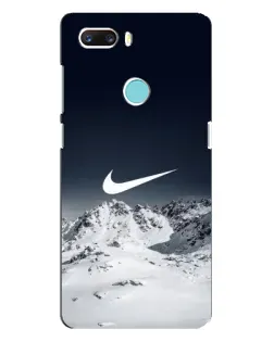 Чехол для ZTE Z18 Mini с картинкой «Nike — зимние горы» Чехол для ZTE Z18 Mini с картинкой «Nike — зимние горы»