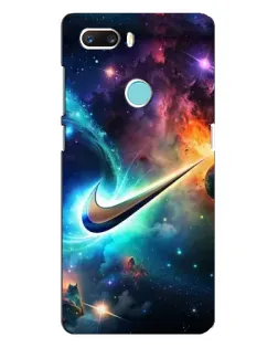Чехол для ZTE Z18 Mini с картинкой «Космический Nike Swoosh» Чехол для ZTE Z18 Mini с картинкой «Космический Nike Swoosh»