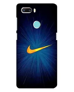Чехол для ZTE Z18 Mini с картинкой «Синий пульс Nike» Чехол для ZTE Z18 Mini с картинкой «Синий пульс Nike»