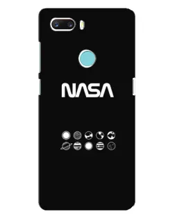 Чехол для ZTE Z18 Mini с картинкой «NASA — технический принт» Чехол для ZTE Z18 Mini с картинкой «NASA — технический принт»