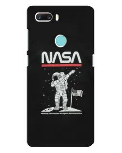 Чехол для ZTE Z18 Mini с картинкой «NASA — шагаем по Луне» Чехол для ZTE Z18 Mini с картинкой «NASA — шагаем по Луне»