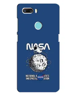 Чехол для ZTE Z18 Mini с картинкой «NASA — лунная миссия» Чехол для ZTE Z18 Mini с картинкой «NASA — лунная миссия»