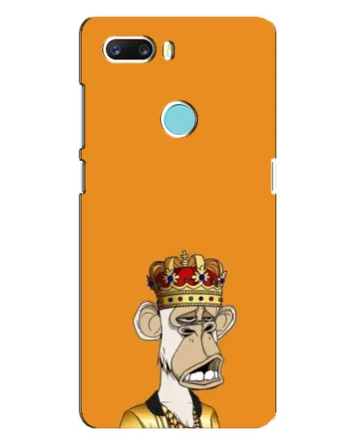 Чехол для ZTE Z18 Mini с картинкой «Золотая обезьяна Bored Ape»