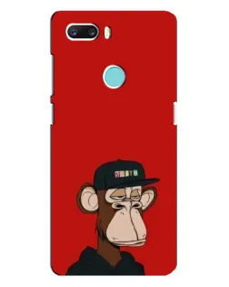 Чехол для ZTE Z18 Mini с картинкой «Bored Ape — красный фон» Чехол для ZTE Z18 Mini с картинкой «Bored Ape — красный фон»