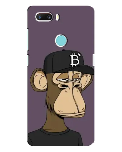 Чехол для ZTE Z18 Mini с картинкой «Bored Ape в кепке»