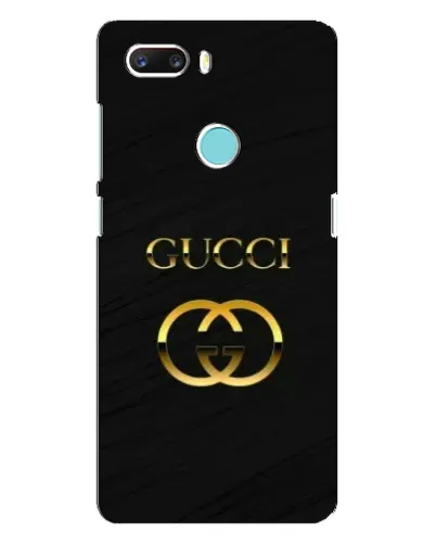 Чехол для ZTE Z18 Mini с картинкой «Золотой логотип Gucci»