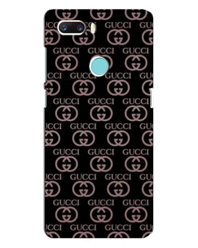 Чехол для ZTE Z18 Mini с картинкой «Классическая монограмма Gucci»