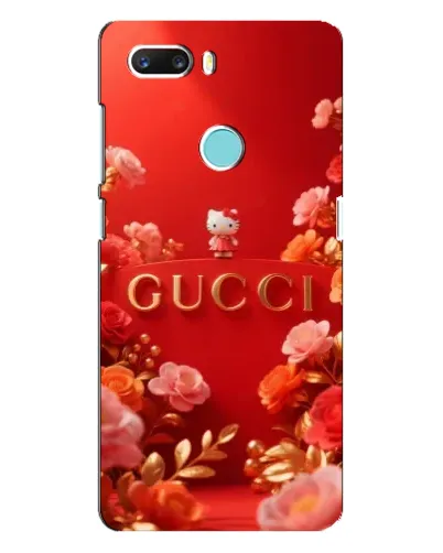Чехол для ZTE Z18 Mini с картинкой «Gucci — золотой сад»