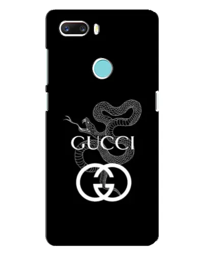 Чехол для ZTE Z18 Mini с картинкой «Gucci — серебряная змея»