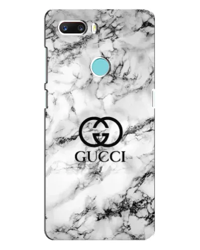 Чехол для ZTE Z18 Mini с картинкой «Gucci — мраморный шик»