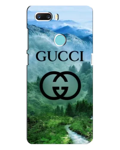 Чехол для ZTE Z18 Mini с картинкой «Gucci — горный пейзаж»