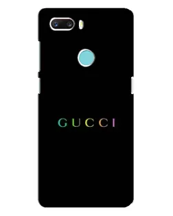 Чехол для ZTE Z18 Mini с картинкой «Gucci — неоновый минимализм»
