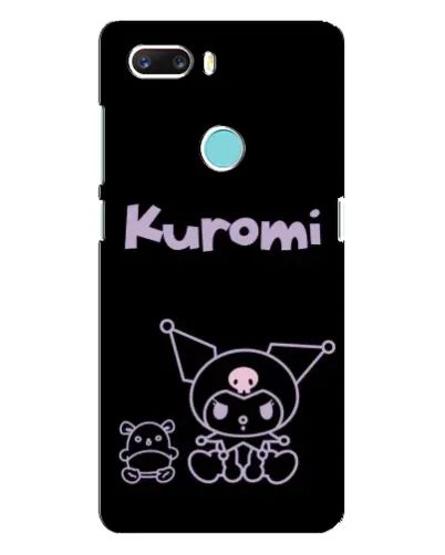 Чехол для ZTE Z18 Mini с картинкой «Kuromi — черный минимализм» Чехол для ZTE Z18 Mini с картинкой «Kuromi — черный минимализм»