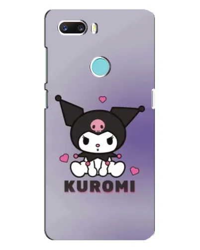 Чехол для ZTE Z18 Mini с картинкой «Kuromi — фиолетовый арт» Чехол для ZTE Z18 Mini с картинкой «Kuromi — фиолетовый арт»