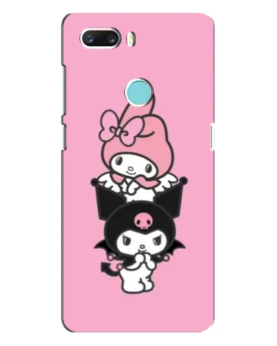 Чехол для ZTE Z18 Mini с картинкой «My Melody и Kuromi» Чехол для ZTE Z18 Mini с картинкой «My Melody и Kuromi»