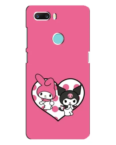 Чехол для ZTE Z18 Mini с картинкой «Kuromi и My Melody» Чехол для ZTE Z18 Mini с картинкой «Kuromi и My Melody»
