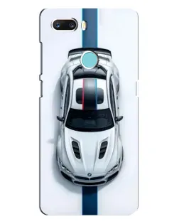 Чехол для ZTE Z18 Mini с картинкой «Вид сверху — BMW M»