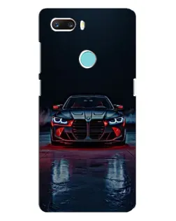 Чехол для ZTE Z18 Mini с картинкой «BMW на мокрой дороге»