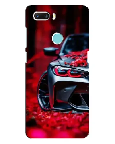 Чехол для ZTE Z18 Mini с картинкой «Спортивная BMW и цветы» Чехол для ZTE Z18 Mini с картинкой «Спортивная BMW и цветы»