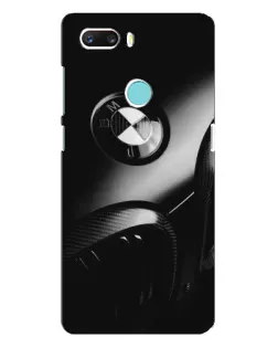 Чехол для ZTE Z18 Mini с картинкой «Эмблема BMW — макро»