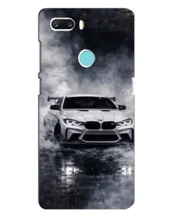 Чехол для ZTE Z18 Mini с картинкой «BMW сквозь туман»