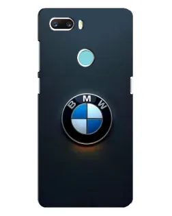 Чехол для ZTE Z18 Mini с картинкой «Логотип BMW — минимализм»