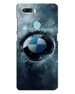 Чехол для ZTE Z18 Mini с картинкой «Логотип BMW — лед»
