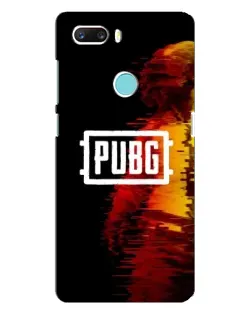 Чехол для ZTE Z18 Mini с картинкой «Яркий логотип PUBG»