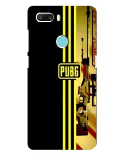 Чехол для ZTE Z18 Mini с картинкой «PUBG — камуфляжный шлем»
