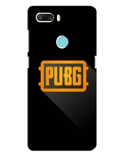 Чехол для ZTE Z18 Mini с картинкой «PUBG — рамка лого»