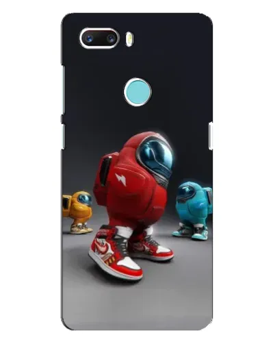 Чехол для ZTE Z18 Mini с картинкой «Among Us — 3D стиль»
