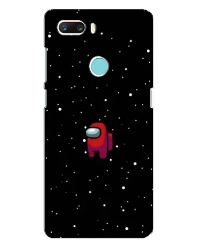 Чехол для ZTE Z18 Mini с картинкой «Красный Among Us»