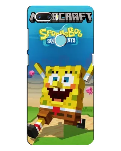 Чехол для ZTE Z18 Mini с картинкой «Губка Боб Minecraft» Чехол для ZTE Z18 Mini с картинкой «Губка Боб Minecraft»