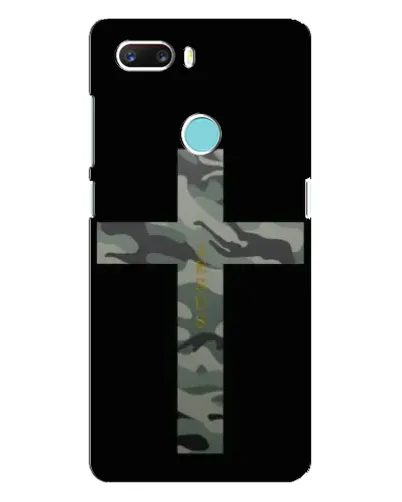 Чехол для ZTE Z18 Mini с картинкой «Милитари Крест»