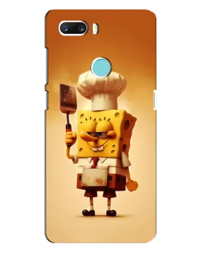 Чехол для ZTE Z18 Mini с картинкой «Губка Боб повар»