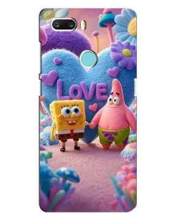 Чехол для ZTE Z18 Mini с картинкой «Губка Боб Патрик»