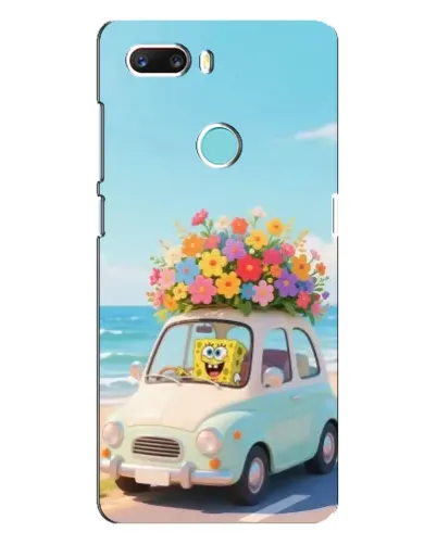 Чехол для ZTE Z18 Mini с картинкой «Автомобильное путешествие»