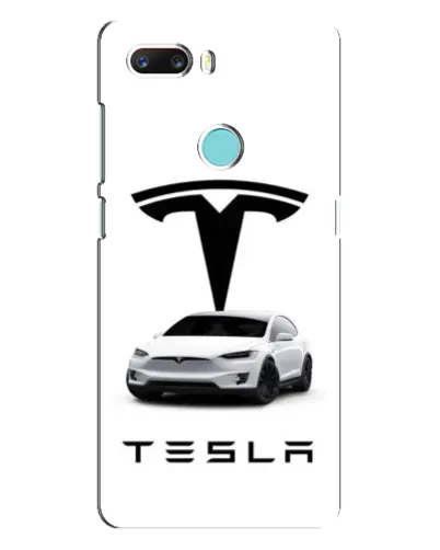Чехол для ZTE Z18 Mini с картинкой «Tesla White Style»