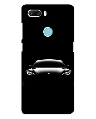 Чехол для ZTE Z18 Mini с картинкой «Фары Tesla Night»