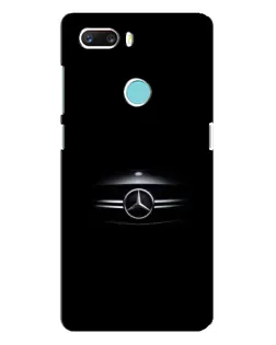 Чехол для ZTE Z18 Mini с картинкой «Mercedes — абстрактные линии»