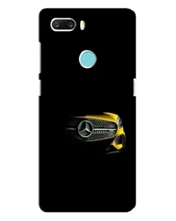 Чехол для ZTE Z18 Mini с картинкой «Mercedes — ретро стиль»